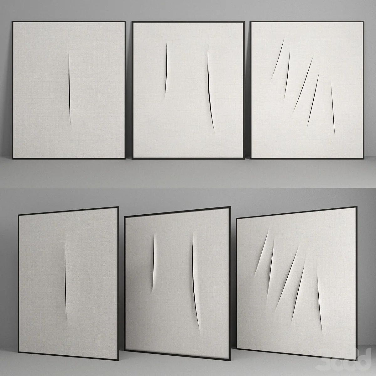 Concept Spatial by Lucio Fontana